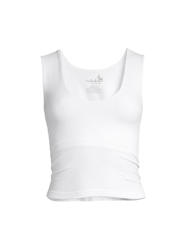 Free People x Intimately FP Clean Lines Muscle Cami In White Product Image