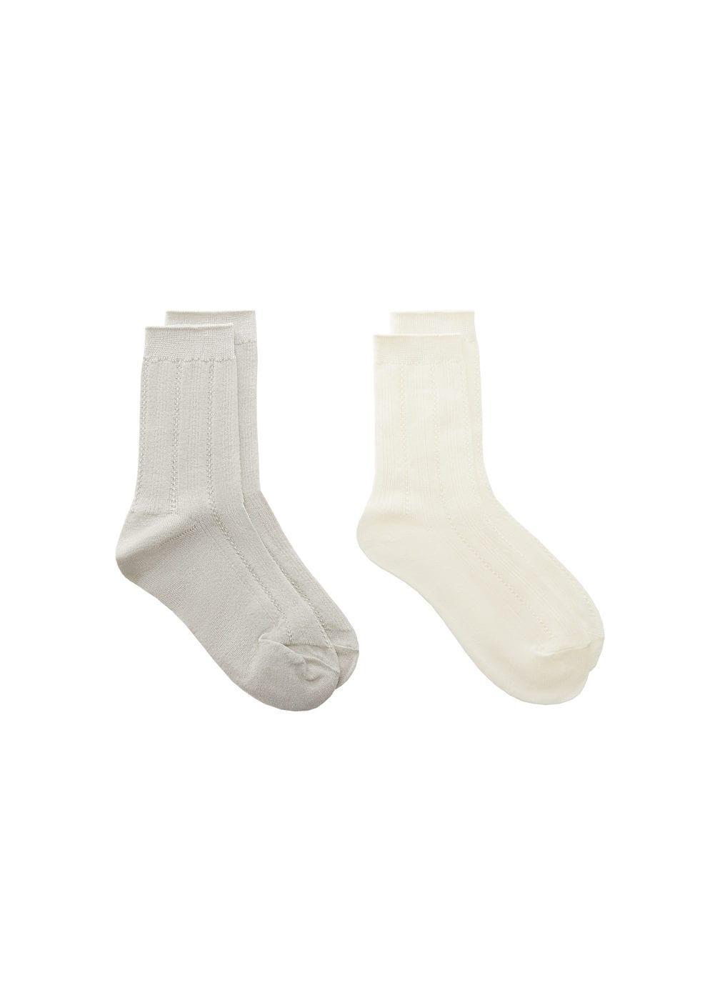 MANGO - 2 knit socks pack - One size - Women Product Image