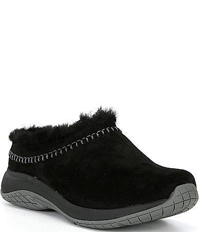 Merrell Womens Encore Ice 5 Waterproof Suede Fur Lined Clogs Product Image