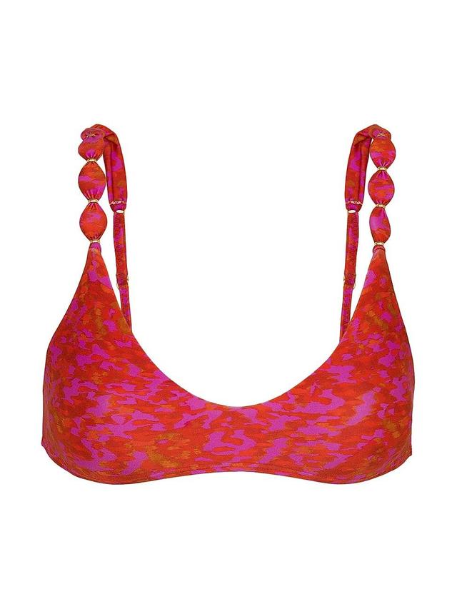 Womens Kensi Lizzy Li Beaded Bikini Top Product Image