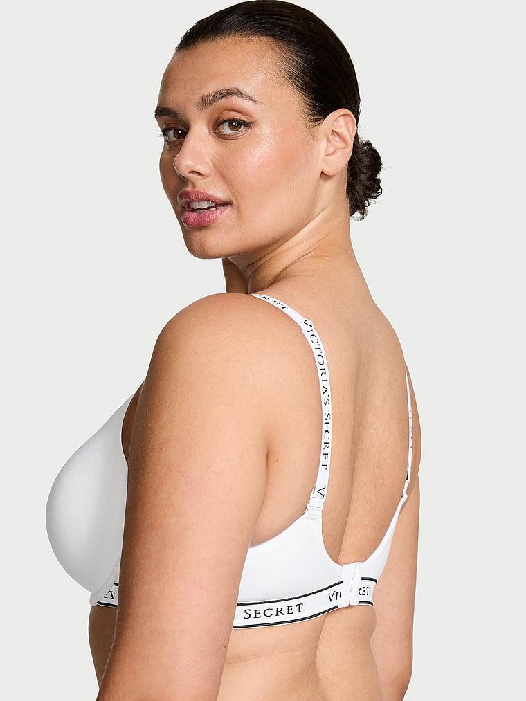 Lightly Lined Cotton Demi Bra Product Image