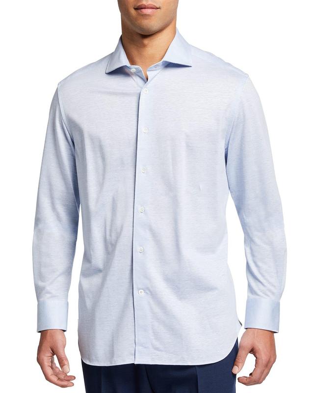 Mens Melange Sport Shirt Product Image