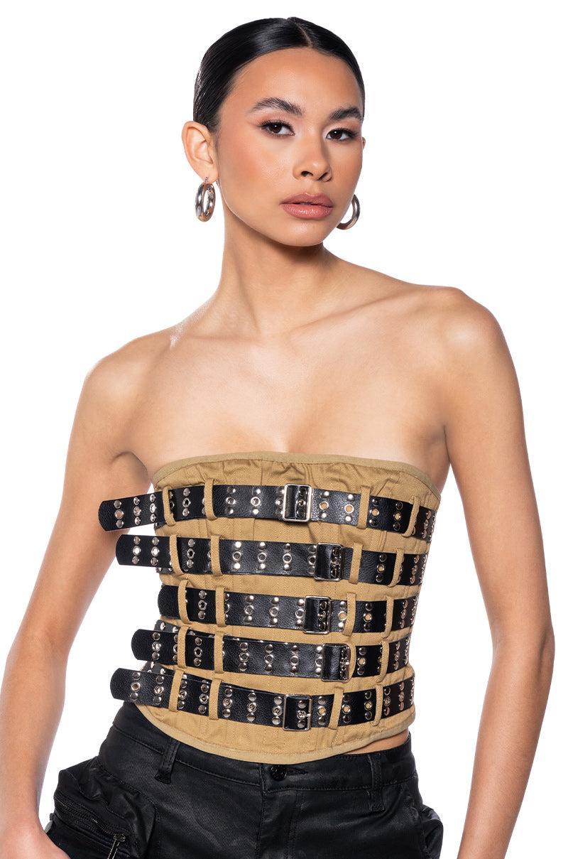 UNWAVERING FAITH BUCKLE TUBE TOP Product Image