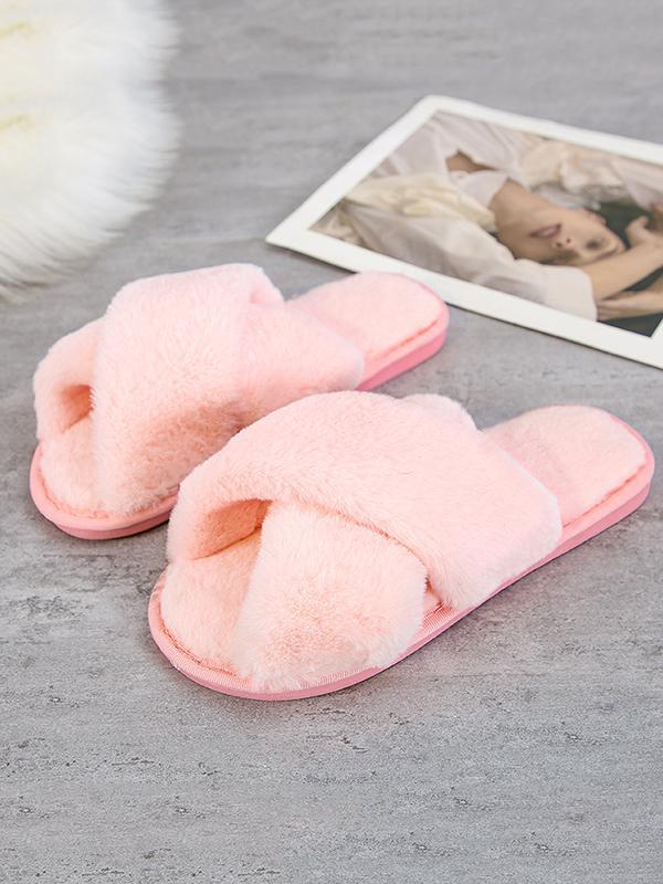 Open Toe Split-Joint Slippers Product Image