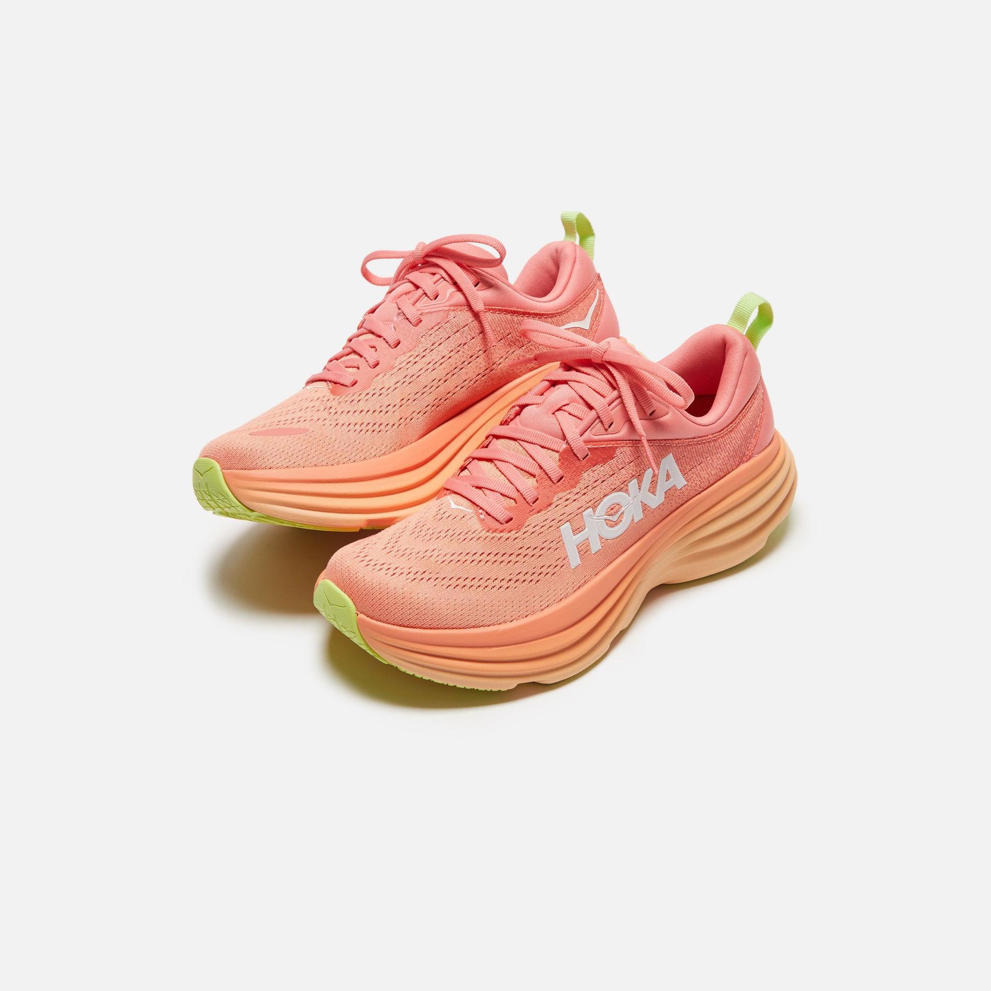 HOKA WMNS Bondi 8 - Coral / Papaya Female Product Image