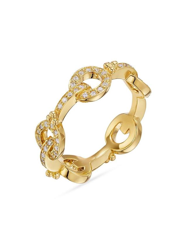 Womens Orsina 18K Yellow Gold & Diamond Ring Product Image