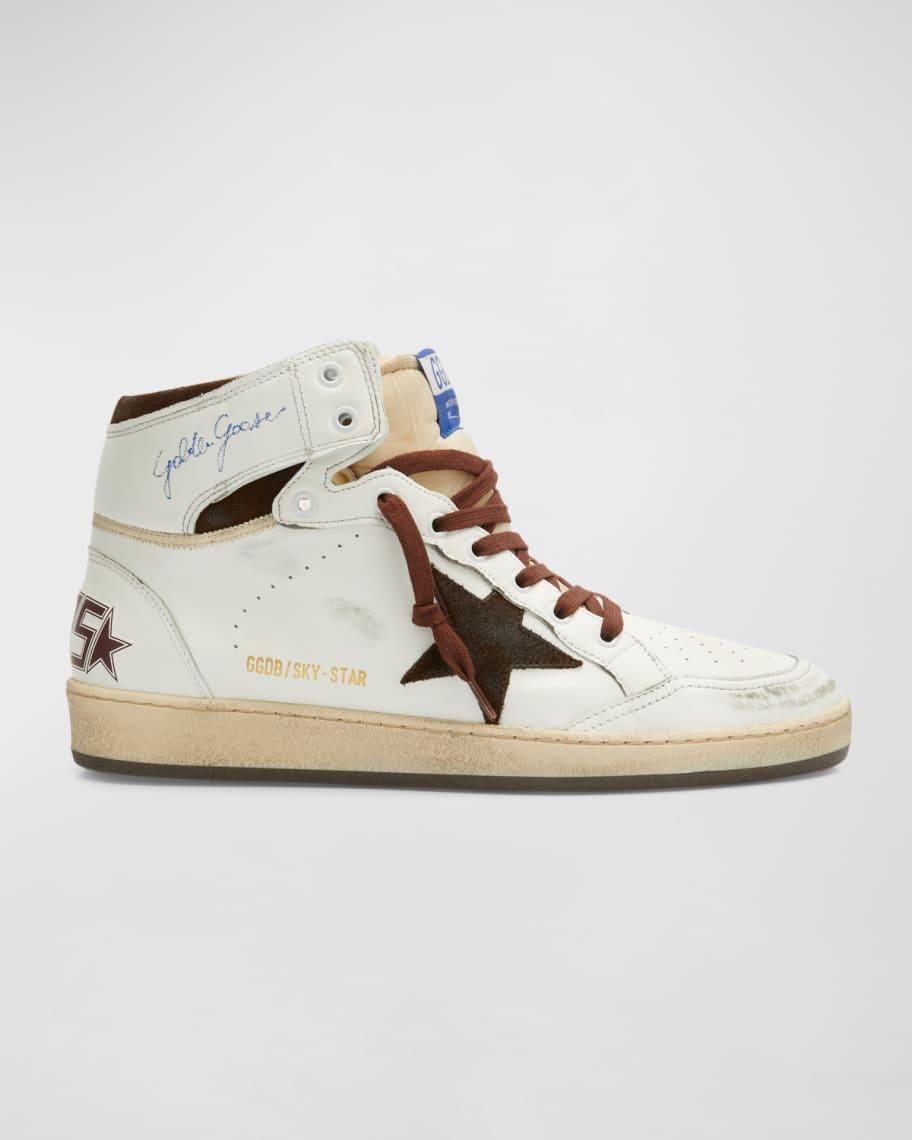 Men's Sky-Star Leather High-Top Sneakers Product Image