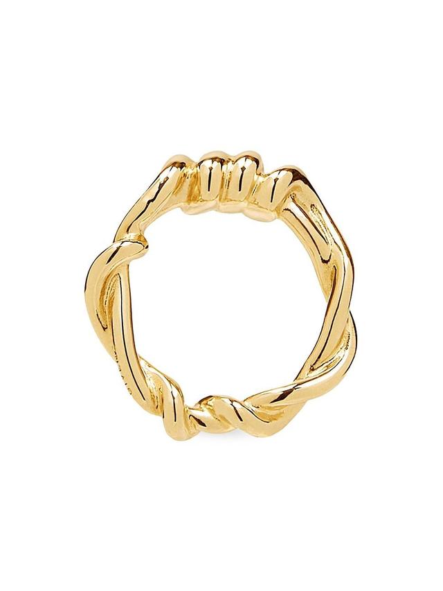 Womens Twisted Ring In Metal Product Image