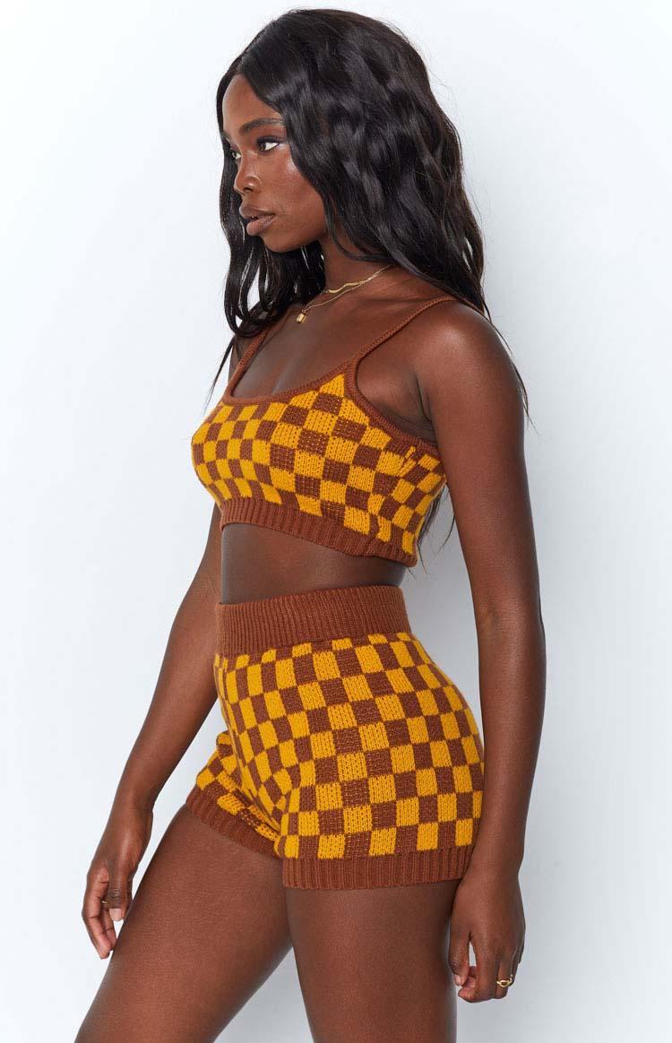 Checkers Cropped Cami Multi Product Image