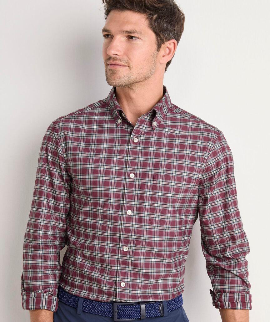 On-The-Go brrrº Tartan Shirt Product Image