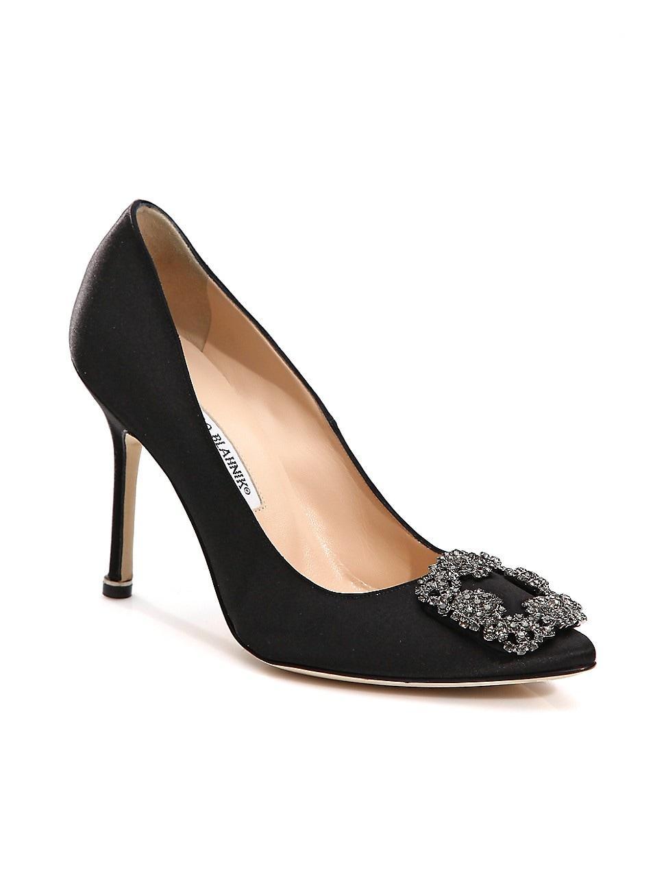 Womens Hangisi 105MM Embellished Satin Pumps Product Image