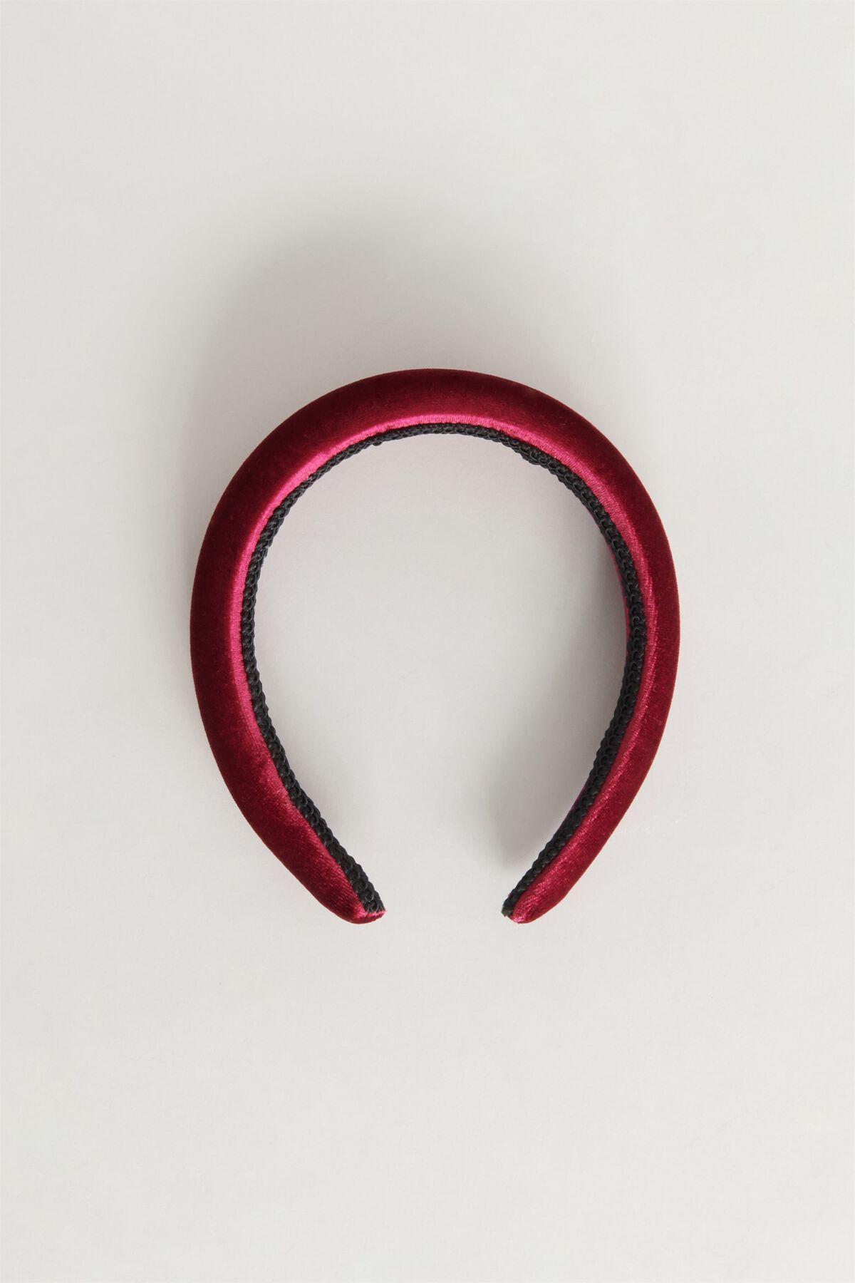 Padded Velvet Hairband Product Image