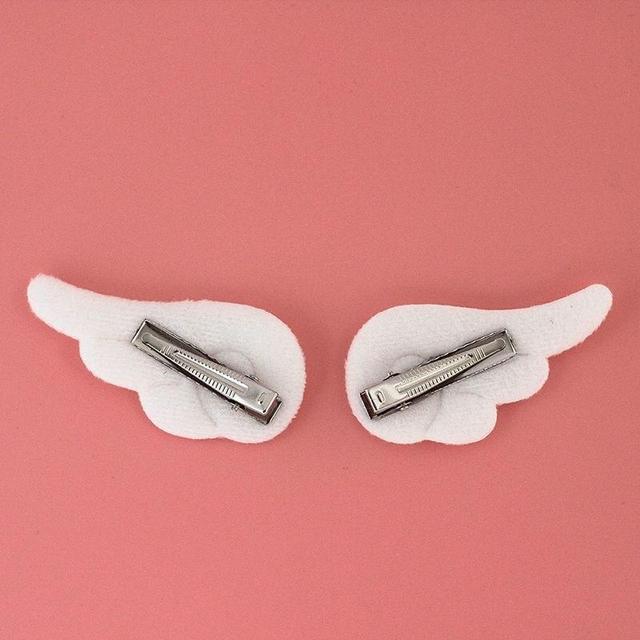 Wing Fabric Hair Clip (Various Designs) / Set Product Image