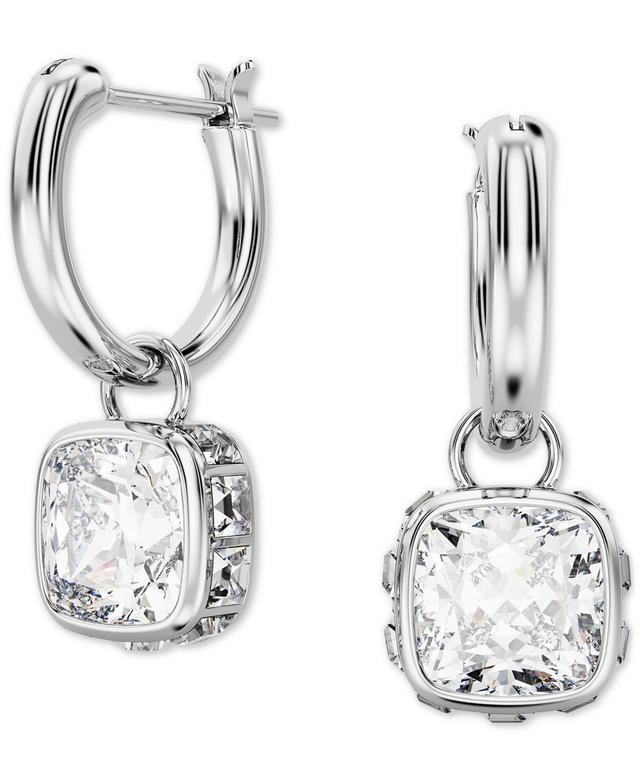 Swarovski Stilla Crystal Hoop Drop Earrings Product Image