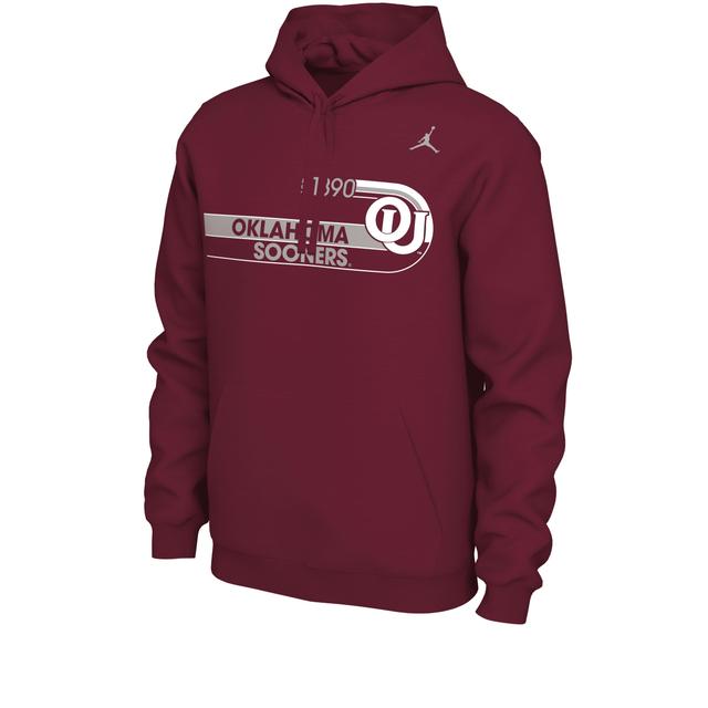 Mens Oklahoma Jordan College Hoodie Product Image