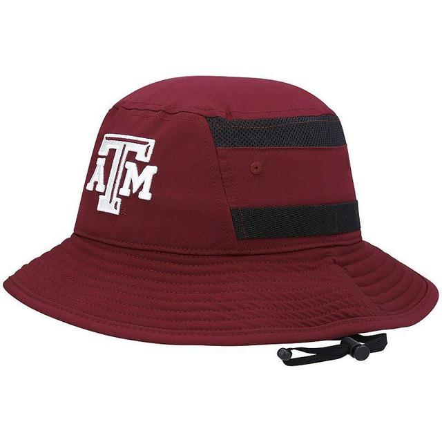 Mens adidas Maroon Texas A&M Aggies 2021 Sideline AEROREADY Bucket Hat Product Image