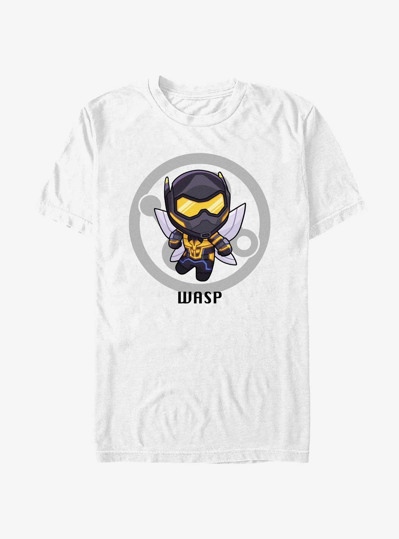 Marvel Ant-Man and the Wasp: Quantumania Chibi Wasp Badge T-Shirt Product Image