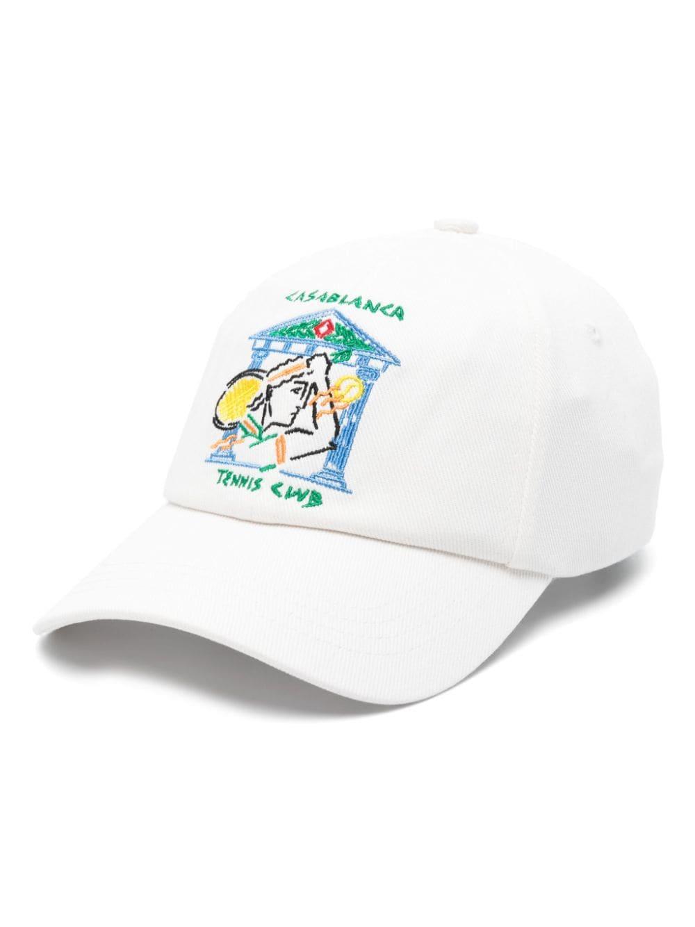 logo-embroidered cap product image