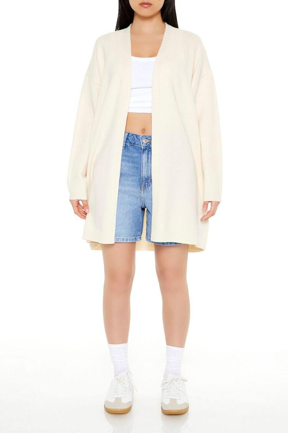 Open-Front Cardigan Sweater | Forever 21 Product Image