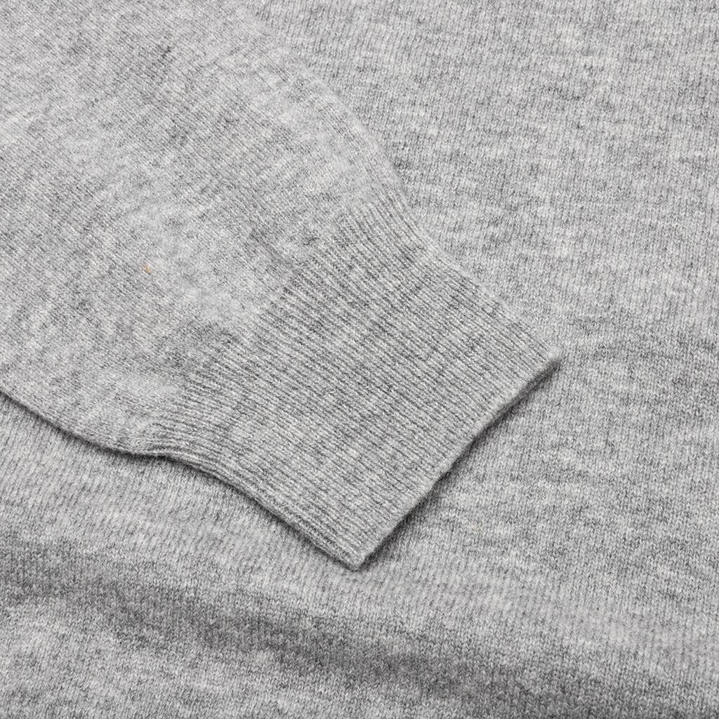 Comme des Garcons PLAY x the Artist Invader V-Neck Pullover - Top Grey Male Product Image