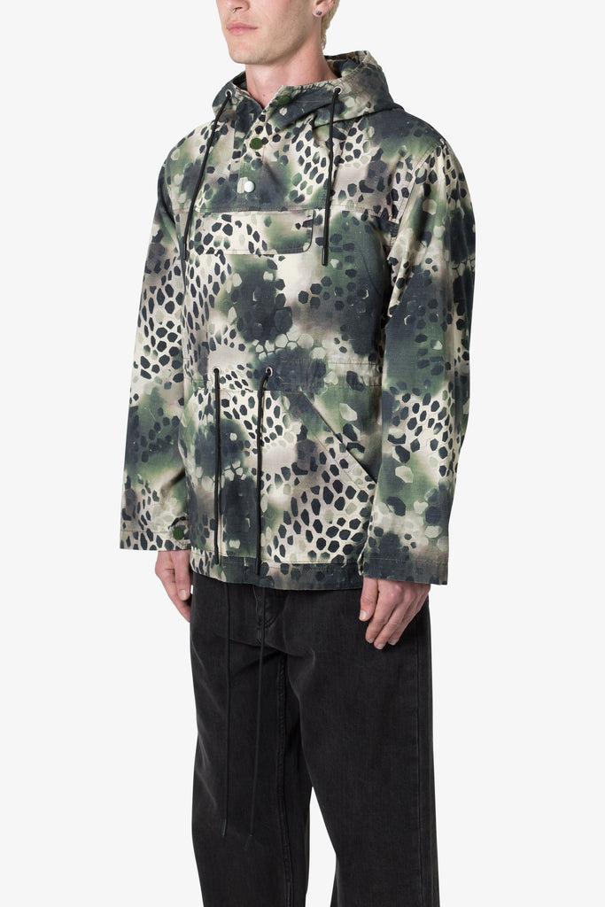 Swamp Camo Anorak Jacket - Green Product Image