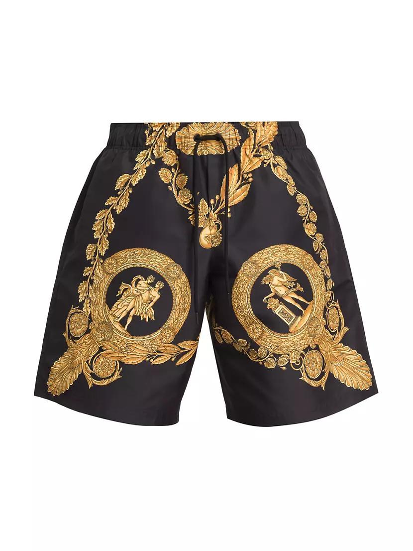 Baroque Print Swim Shorts Product Image