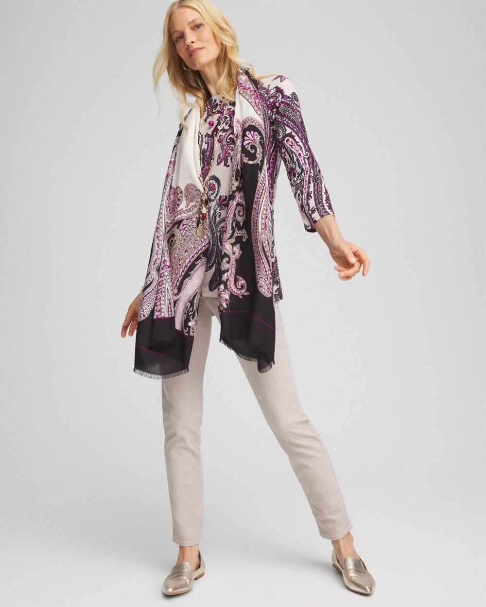 Paisley Square Neck Tunic Product Image