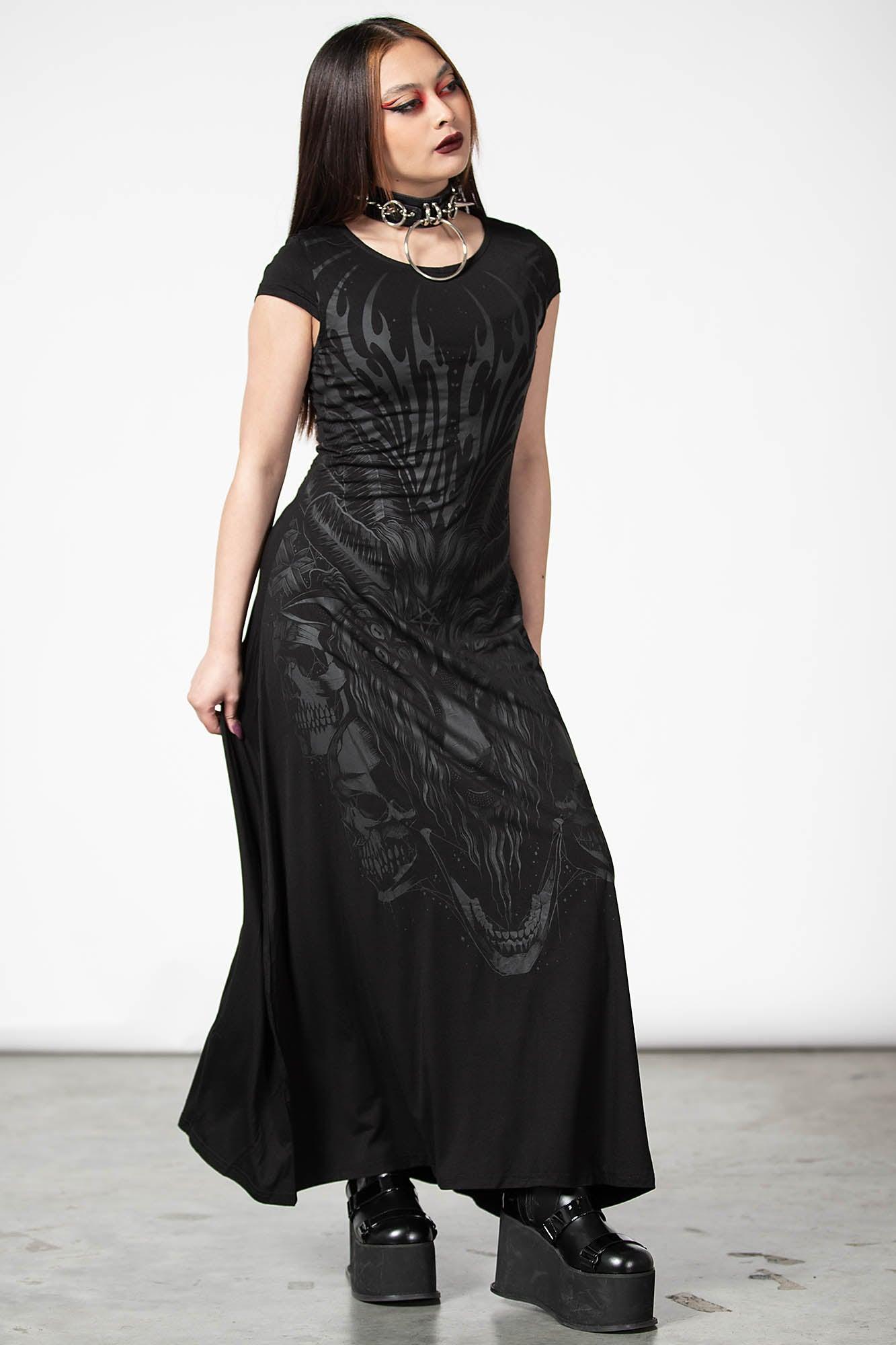 Untamed Batwing Maxi Dress Female Product Image