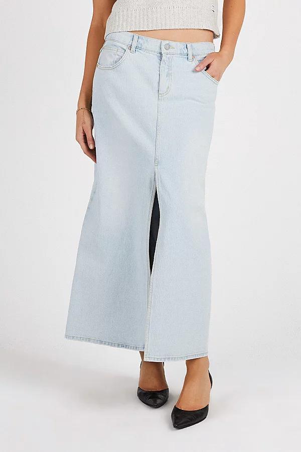 Abrand Jeans 99 Denim Low Maxi Skirt Womens at Urban Outfitters Product Image