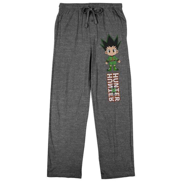 Mens Hunter X Hunter Sleep Pants Black Product Image