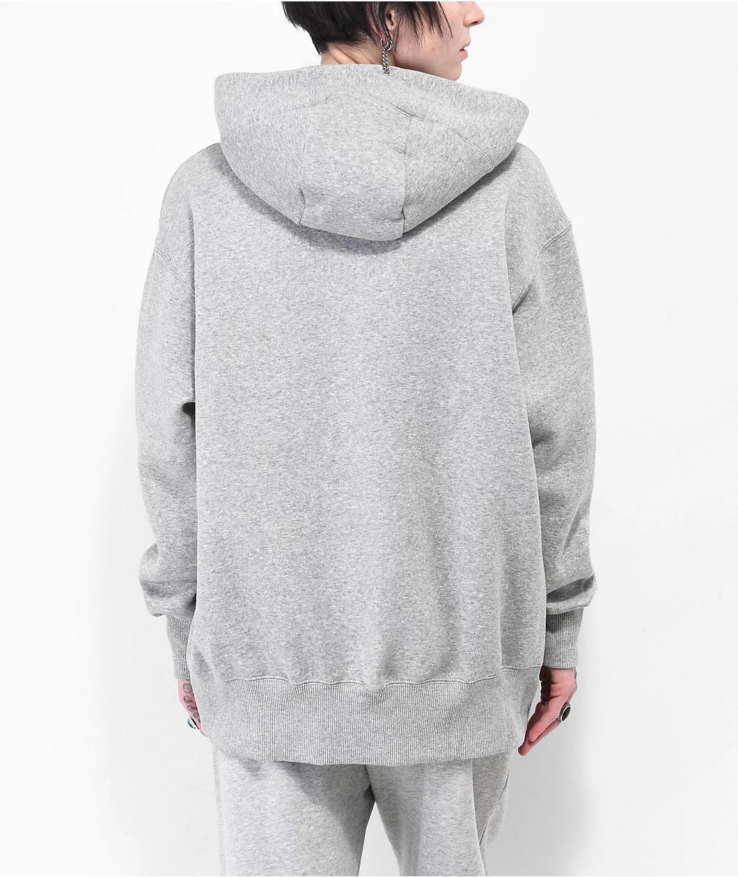 Nike Sportswear Phoenix Grey Fleece Hoodie Product Image