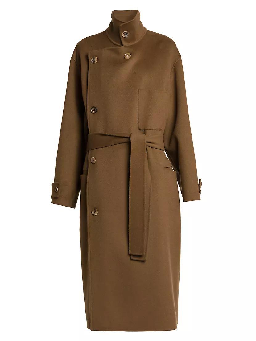 Double-Felt Wool Trench Coat product image