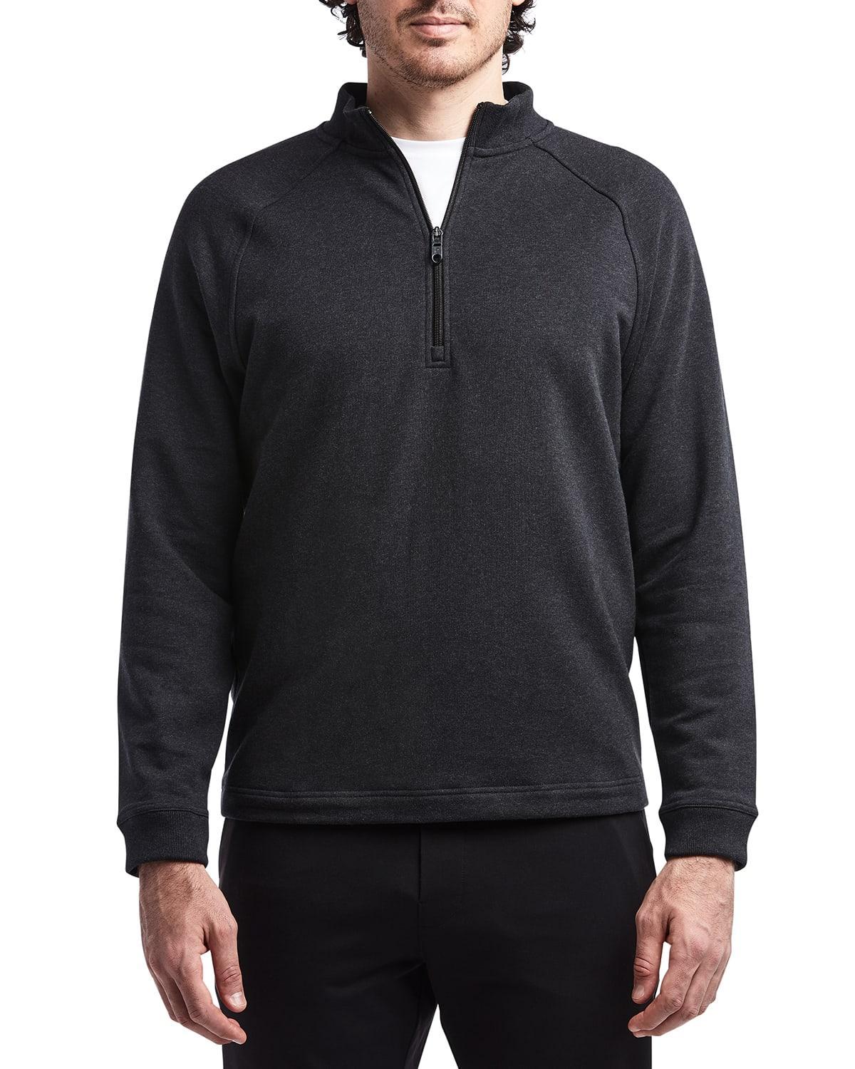 Mens Mid-Weight French Terry 1/2-Zip Sweatshirt Product Image