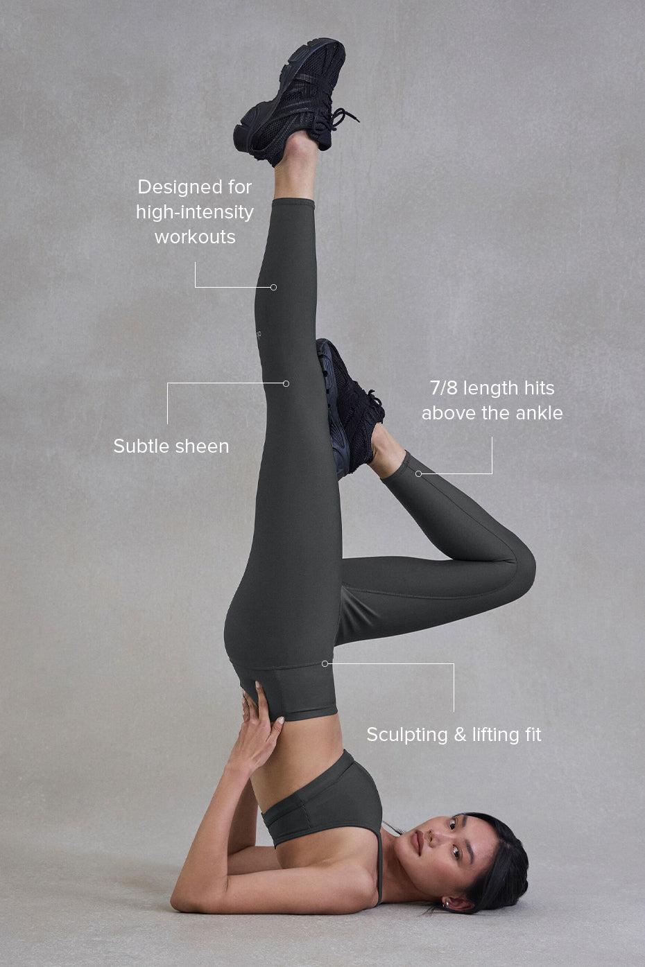 Alo Yoga | 7/8 High-Waist Airlift Legging Grey Product Image