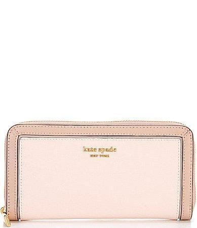 kate spade new york morgan colorblock saffiano leather wallet Product Image