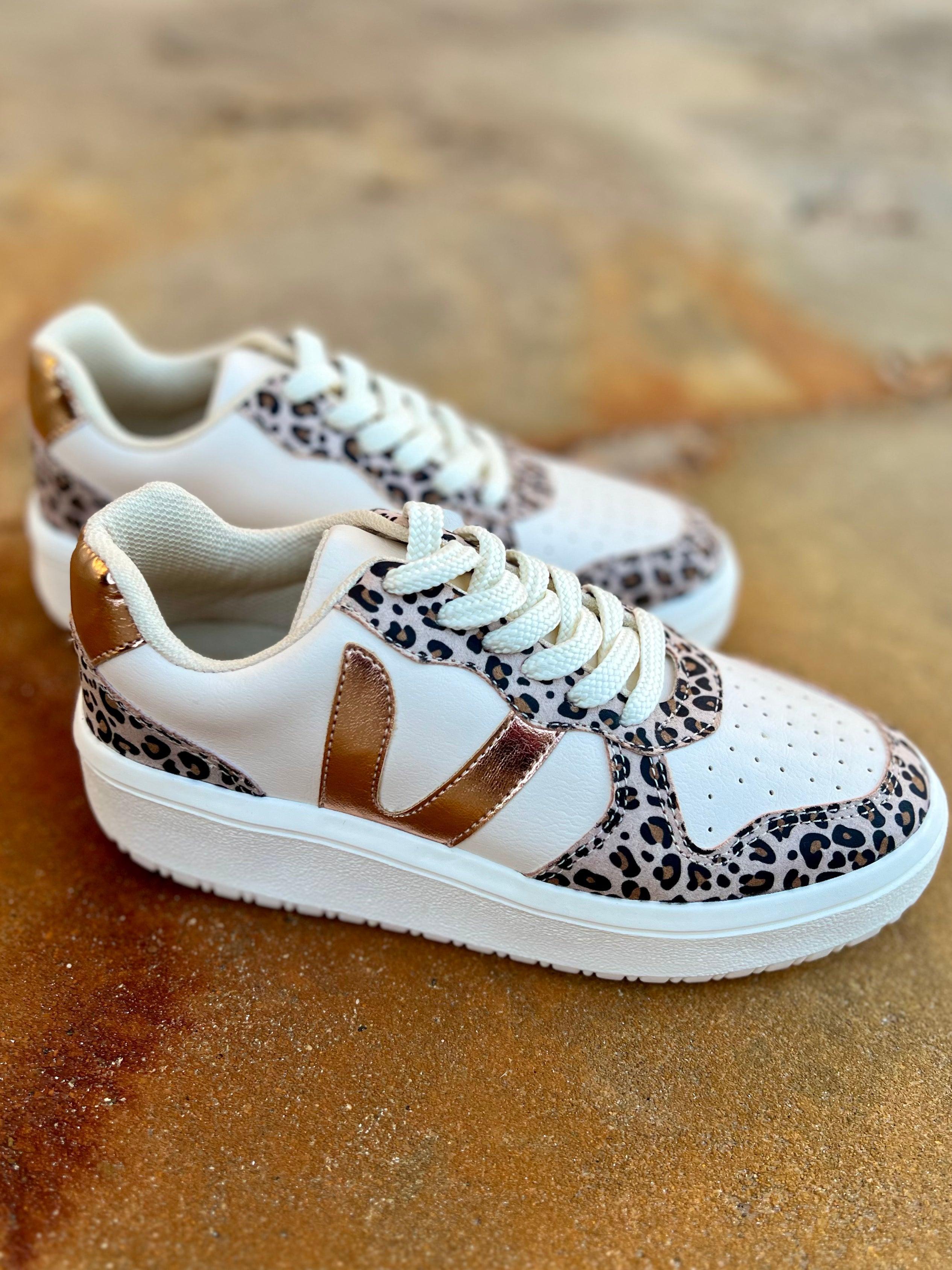 Ivy Nude Leopard Sneakers* Product Image