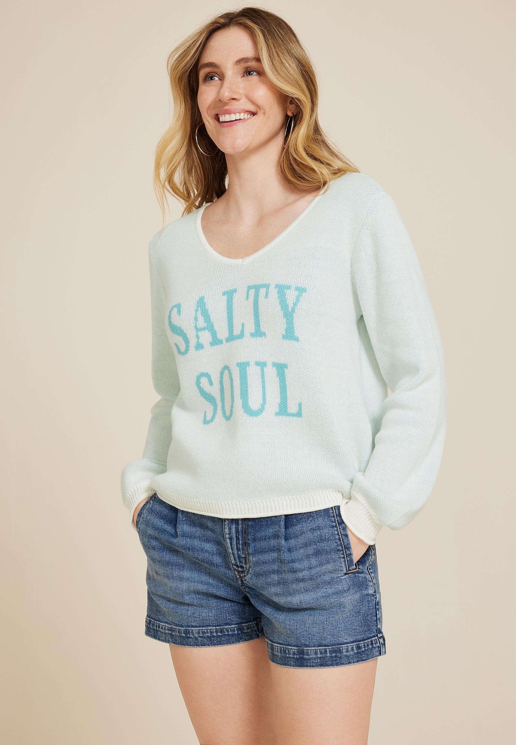 Salty Soul Sweater Product Image