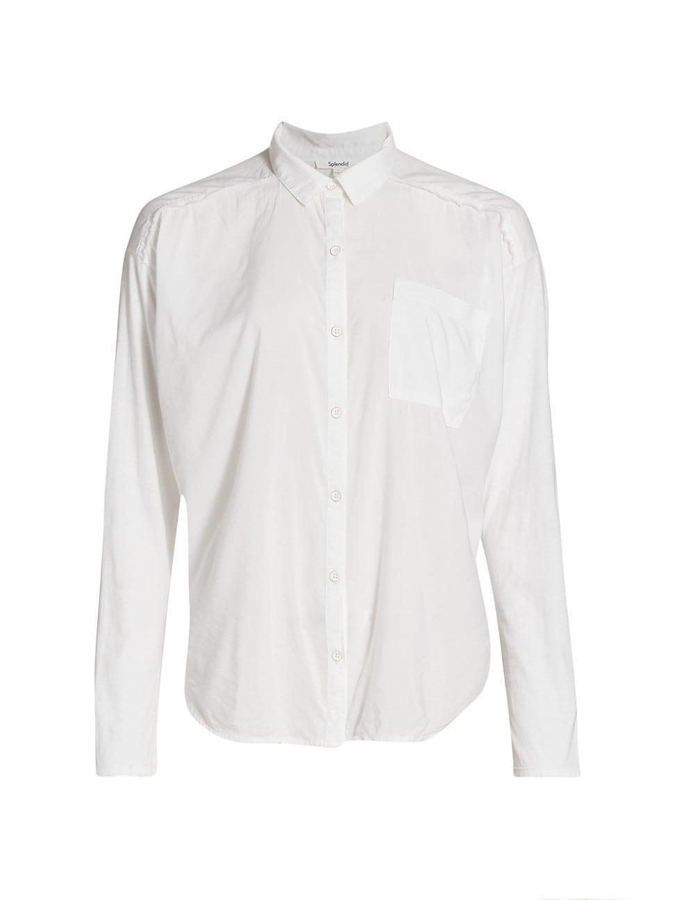 Womens Paige Button-Up Shirt product image