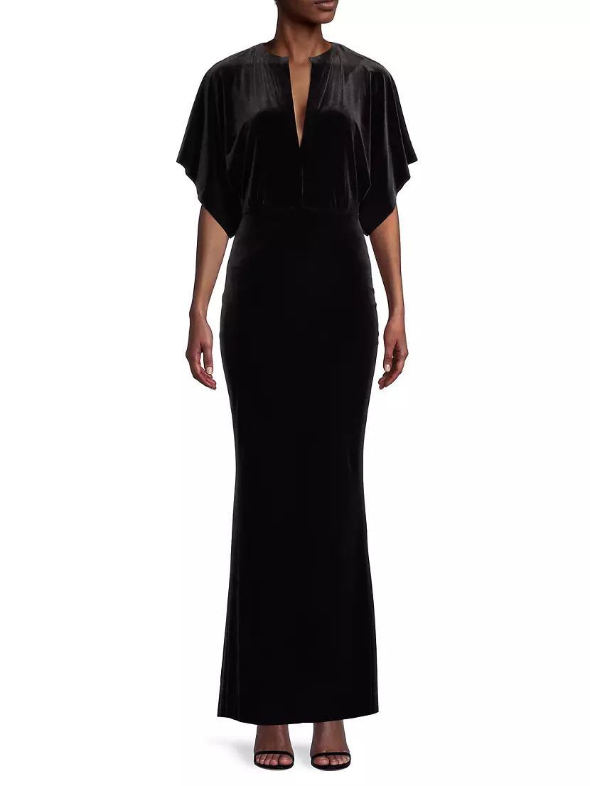 Obie Velour Gown Product Image