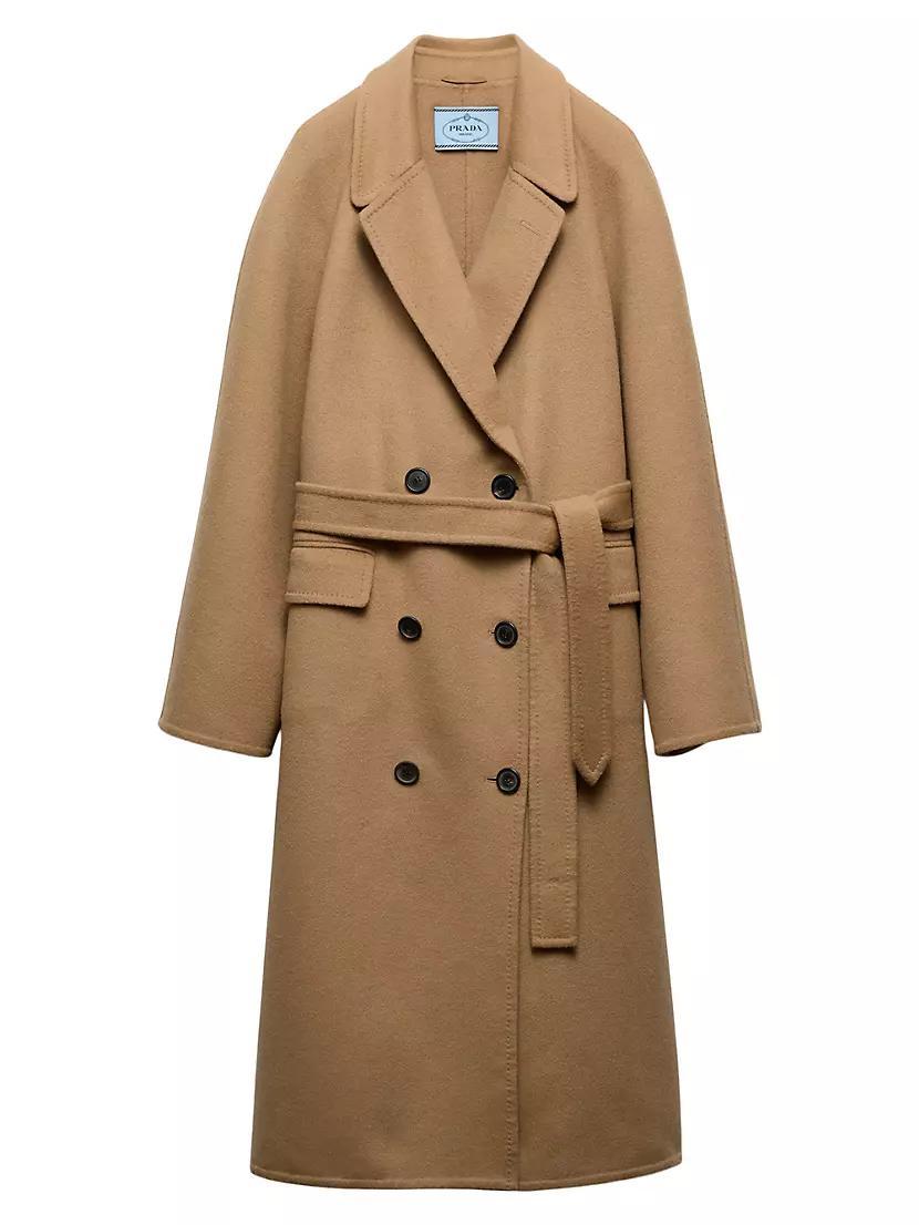 Double-Breasted Cashgora Coat product image