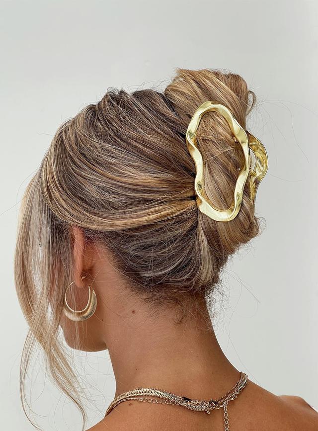 Take It Off Hair Clip Gold Product Image