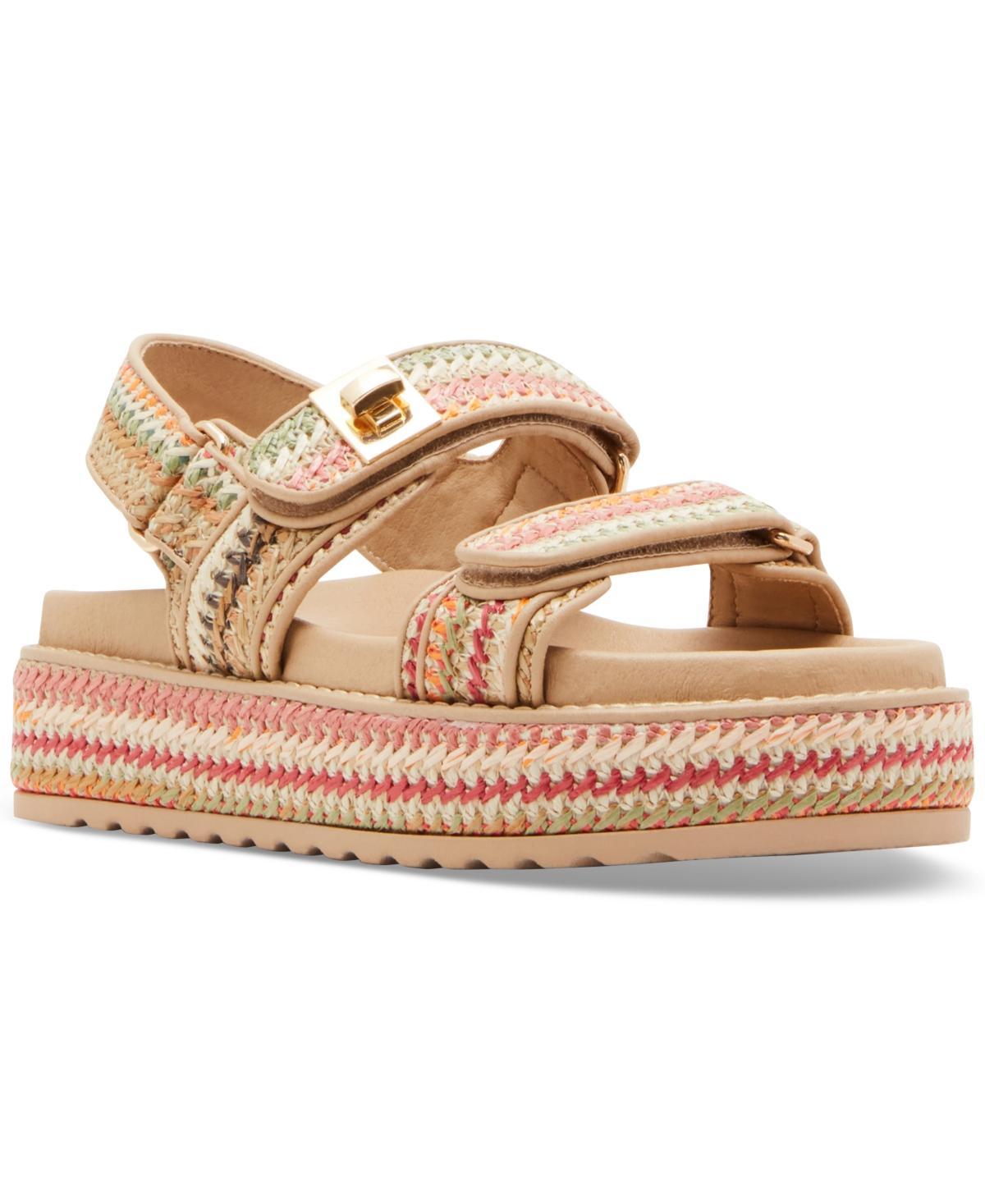 Steve Madden Womens Bigmona Platform Footbed Sandals Product Image