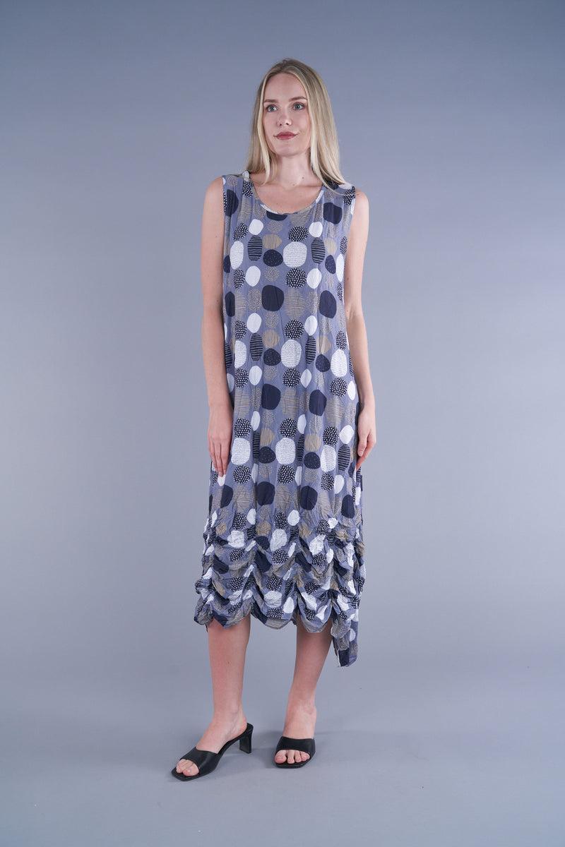 Grey Dots Dress Product Image