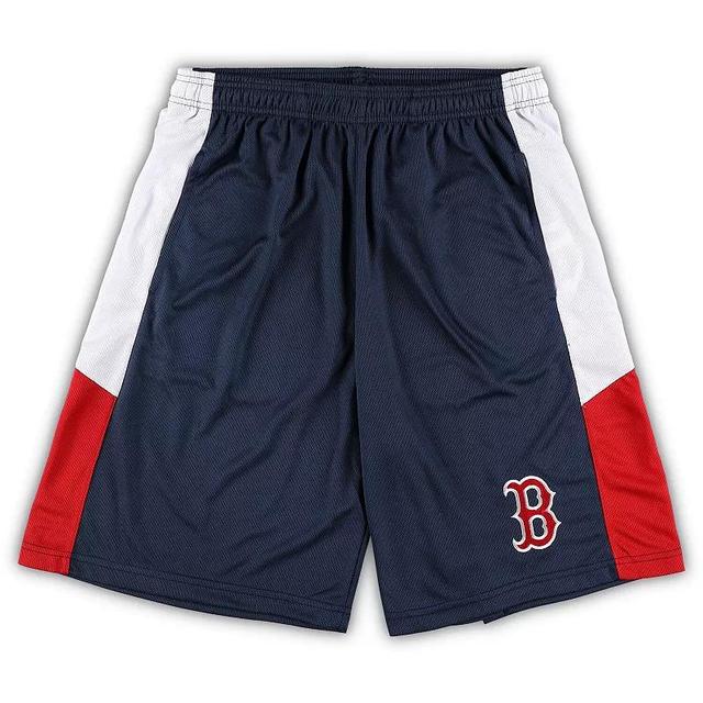 Mens Boston Red Sox Big & Tall Team Shorts Blue Product Image