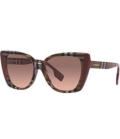 Burberry Womens BE4393 54mm Cat Eye Sunglasses Product Image