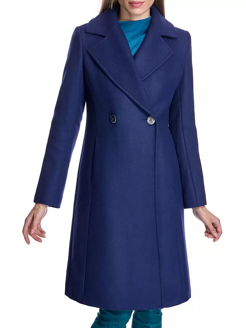 Double-Breasted Wool Coat Product Image