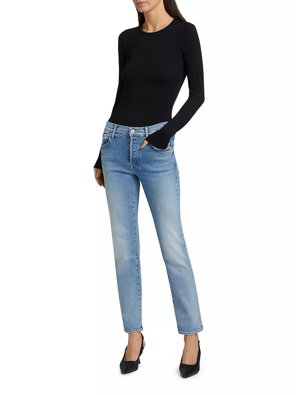 Hiker Hover Mid-Rise Stretch Straight-Leg Jeans Product Image