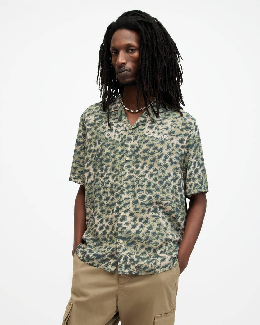 Underground Camouflage Print Logo Shirt Product Image