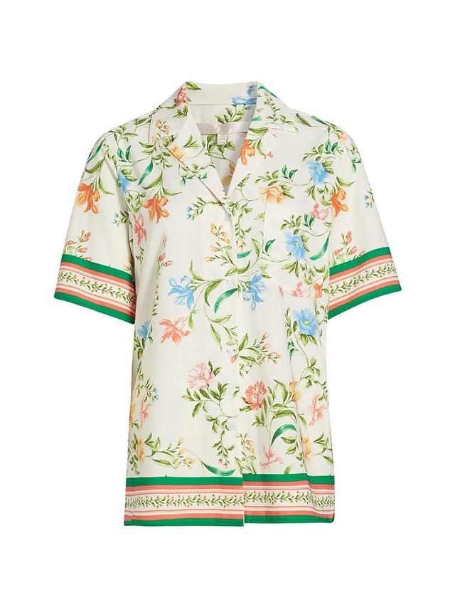 Womens Carmen Floral Camp Shirt Product Image