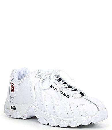 K-Swiss Mens ST329 CMF Leather Sneakers Product Image